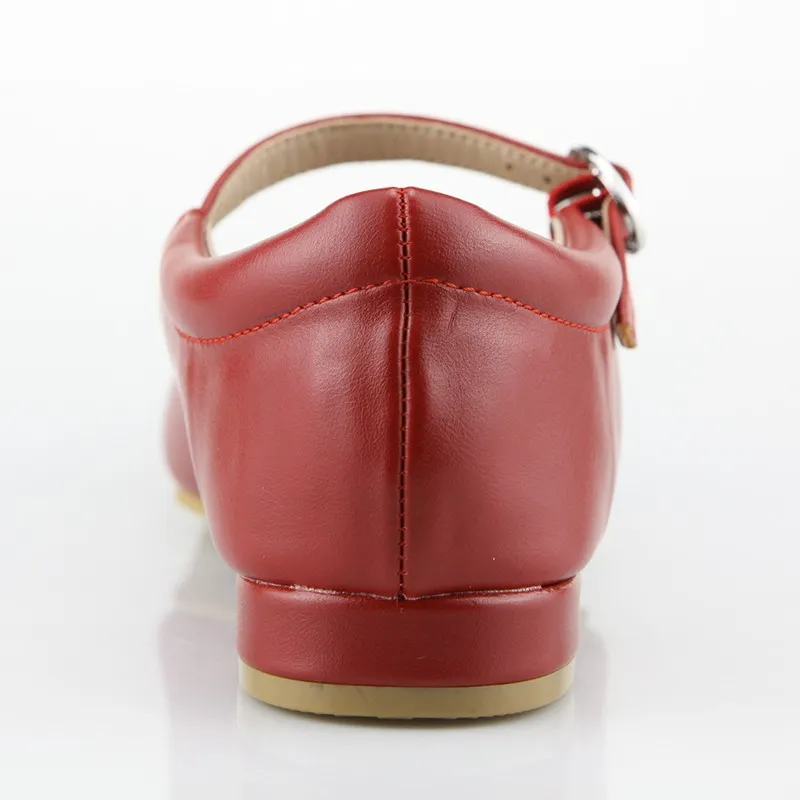 Classic Red Mary Jane Flats